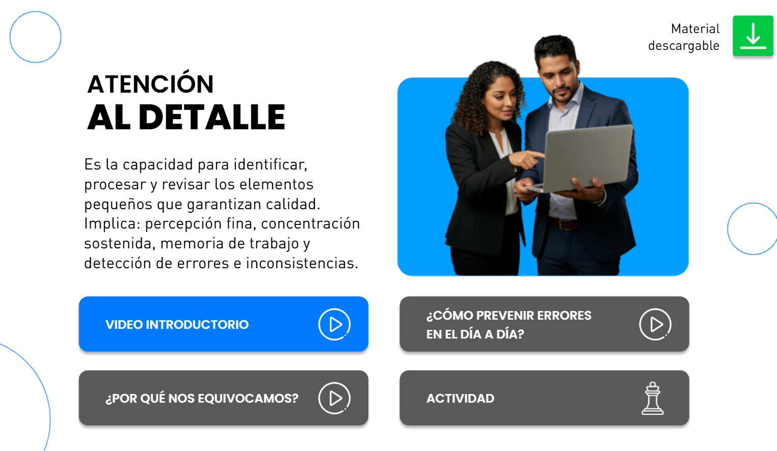 Atención al detalle